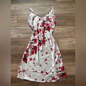 Vintage 80’s Rose Slip Dress